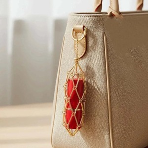 Lipstick Holder Keychain <strong>bag</strong> <strong>charm</strong> , Stainless Steel Lipgloss Holder Keychain for Women, Minimalist Lipgloss <strong>Charms</strong> for <strong>Bag</strong> - Product Image 3