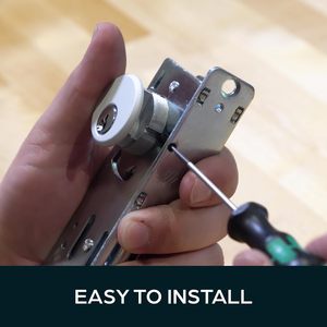 Cửa hàng cửa Lỗ mộng thương mại khóa xi lanh Combo móc khóa cơ thể với <span class=keywords><strong>thumbturn</strong></span> - Product Image 6