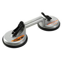 KSEIBI Ventouse de levage pour verre et carrelage, support de carrelage, outil de levage de granit 118MM en aluminium