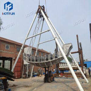 Fête foraine carnaval attraction 32 places grand bateau pirate équipement de parc d'attractions à vendre - Product Image 5