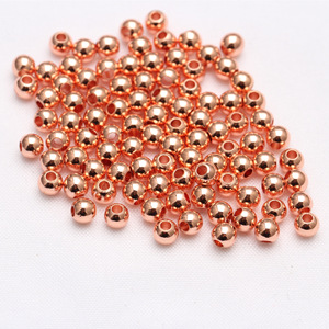 Stainless Steel Ball <b>Beads</b> 304 303 Round Metal <b>Beads</b> for Jewelry Making Plated <b>Loose</b> <b>Beads</b> Dongguan Origin - Product Image 2