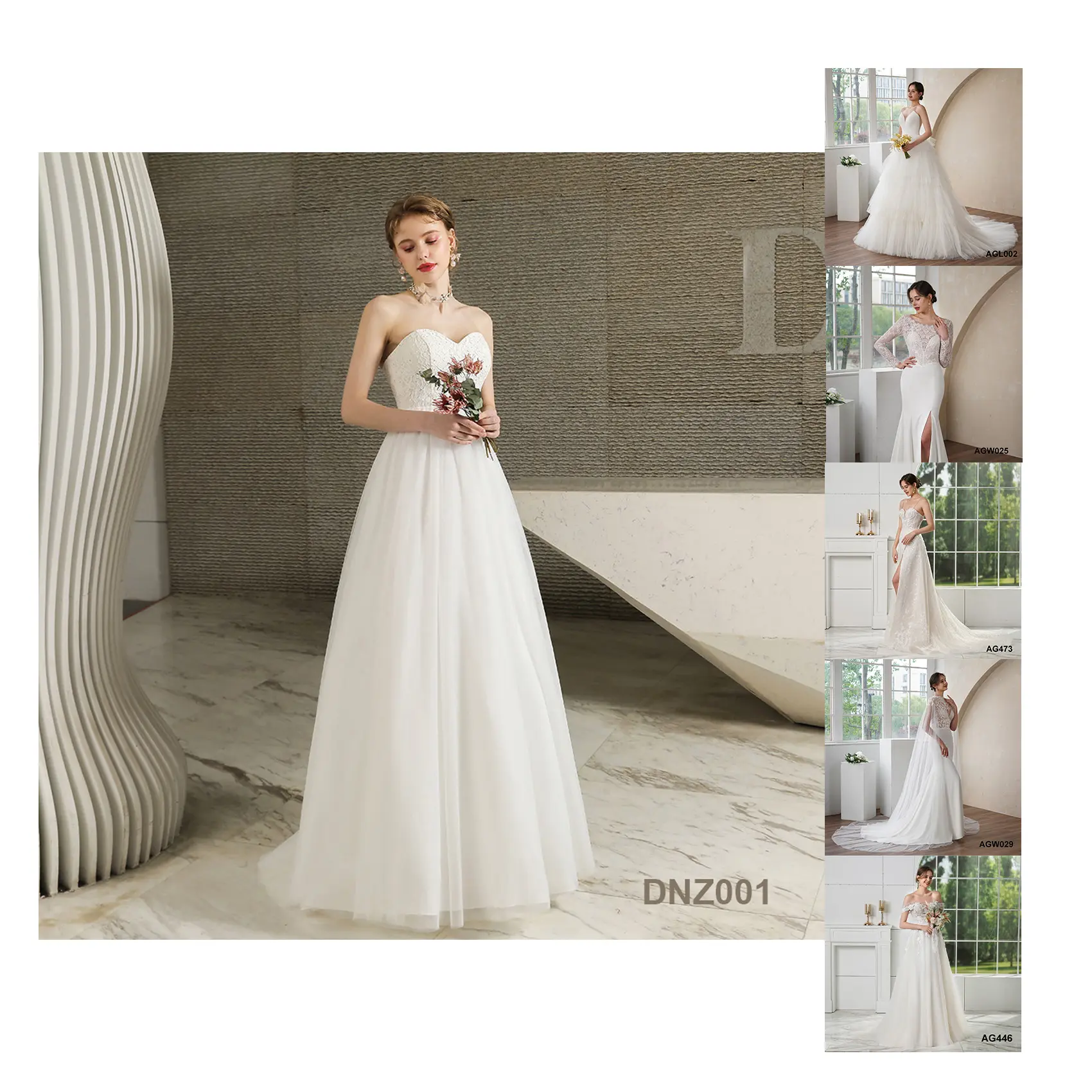 Brand Vestidos De Novia A Line Appliques V Neck Tulle Plus Size Beach Bridal Gowns Cheap Boho Wedding Dress
