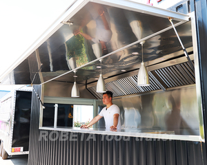20ft 40ft calle quiosco de comida camión de café envío contenedor café Pizza camión de comida 2020 restaurante con cocina - Product Image 2