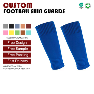 Benutzer definiertes Logo Herren Fußball Schienbeins chutz Waden kompression hülse Qualität Anti-Rutsch-Crew Höhe Kein Fuß Benutzer definierte Socke Hersteller - Product Image 4