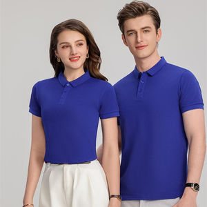 Polo pour hommes à <span class=keywords><strong>prix</strong></span> d'usine, faible MOQ, avec logo imprimé promotionnel, polos unisexes pour femmes et hommes, polos de couple - Product Image 5