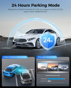 Azdome กล้องติดรถยนต์สำหรับ <span class=keywords><strong>GS63H</strong></span> ระบบเซ็นเซอร์โซนี่ ADAS GPS 4K มองเห็นได้ในเวลากลางคืน - Product Image 3