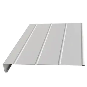 Fascia en aluminium gaufré/nervuré/lisse