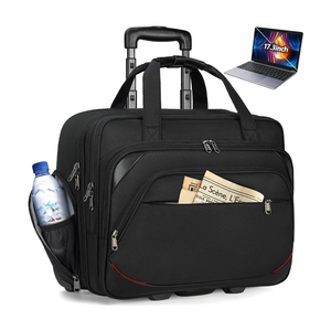 Bolsa <span class=keywords><strong>para</strong></span> ordenador <span class=keywords><strong>portátil</strong></span> rodante Mujeres Hombres <span class=keywords><strong>Maletín</strong></span> rodante <span class=keywords><strong>para</strong></span> mujeres <span class=keywords><strong>con</strong></span> <span class=keywords><strong>ruedas</strong></span> Bolsas <span class=keywords><strong>para</strong></span> ordenador rodantes de 17,3 pulgadas - Product Image 1