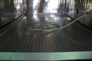 หม้อนึ่งฆ่าเชื้อแบบแนวนอนทรงสี่เหลี่ยมผืนผ้า, <span class=keywords><strong>ป</strong></span>ระตูคู่แบบอินเตอร์ล็อค ห้องอบทำจากสแตนเลสเกรด 316L - Product Image 2