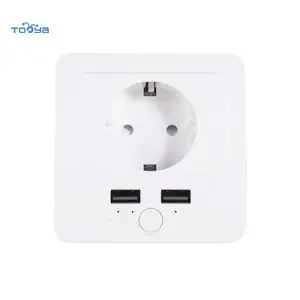 BSD50 wifi tuya 10A 16A eu with neutral wire & no capacitor & no energy monitor smart wall socket