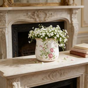 Pots de plantes en céramique durables et écologiques Vancasso, 3 pièces, avec trous de drainage pour une utilisation en intérieur - Plantes succulentes, Pothos, plantes serpent et plus encore - Product Image 5