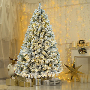 Thanh Lịch <span class=keywords><strong>Mini</strong></span> Đổ Xô Cây Giáng Sinh Cho Bàn Trang Trí Nội Thất-Nhỏ Gọn Tuyết Nhân Tạo Xmas Cây Hoàn Hảo Cho Trang Trí Trong Nhà - Product Image 3