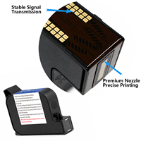 Cartouche compatible TIJ pour HP 45si 2588 IQ800, encre à séchage rapide à base de solvant avec technologie anti-colmatage, 42 ml