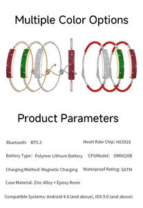 Mode Bracelet Intelligent B5 Étanche Sommeil Tracker Moniteur <span class=keywords><strong>De</strong></span> Fréquence Cardiaque Gestion Du <span class=keywords><strong>Cycle</strong></span> <span class=keywords><strong>Menstruel</strong></span> Santé Bracelet Intelligent - Product Image 4