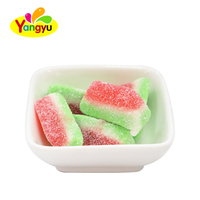 Vente chaude en forme de pastèque bonbons sucrés aromatisés aux fruits bonbons