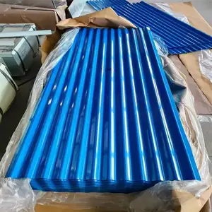 Hot Sale Q195 Q235 Color Coated Roofing Sheet Corrugated Prepainted Galvanized Steel Plate Roof Truss For Hous Frame Roof