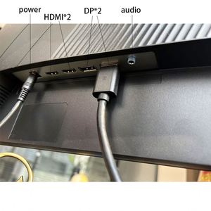 จอคอมพิวเตอร์โค้งขนาด 34 นิ้ว 4K165Hz พร้อมหน้าจอแบบ Fish Screen สำหรับเล่นเกม 144Hz - Product Image 3