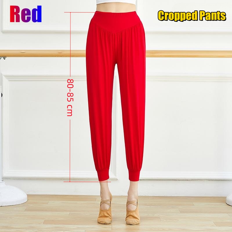 Pantalon court Rouge