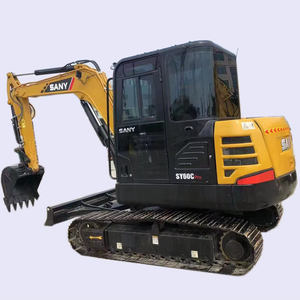 Pelleteuse d'occasion pelle hydraulique sur chenilles SANY de haute qualité SY60 SY75C SY85C SY95C - Product Image 1