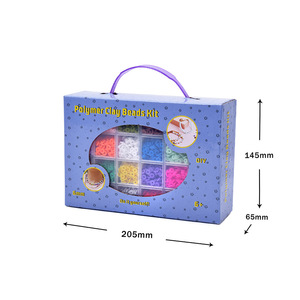 Kit de Cuentas de Arcilla para Hacer Joyería, Cuentas de Arcilla Polimérica Planas y Redondas, Diseño Propio, Cuentas de Arcilla Multicolores para Niños - Product Image 6