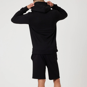 ชุดเซ็ตเสื้อฮู้ดดี้และกางเกงขาสั้นผู้ชาย สวมใส่สบาย ระบายอากาศได้ดี เหมาะสำหรับใส่ลำลอง คุณภาพสูงระดับมืออาชีพ - Product Image 5