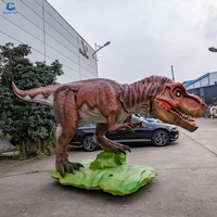 Gtd35 modèle réaliste de dinosaure tyrannosaure Jurassic animatronic trex pour parc