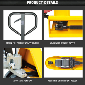 Sıcak satış hidrolik manuel kaldırma palet forklifti manuel kaldırma kamyon hidrolikleri arabası - Product Image 5