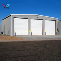 Visbella — support d'usine, Structure en acier préfixe, portable, interface en métal, garages, construction de voitures, design de garage