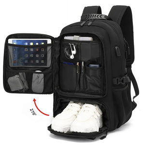 Productos más vendidos 2024 Bolsa <span class=keywords><strong>de</strong></span> <span class=keywords><strong>viaje</strong></span> impermeable <span class=keywords><strong>de</strong></span> alta capacidad Mochila <span class=keywords><strong>de</strong></span> equipaje con caja <span class=keywords><strong>de</strong></span> zapatos - Product Image 1