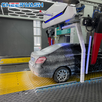 Machine de lavage de voitures automatique intelligente pour stations-service avec plusieurs programmes de lavage et télécommande