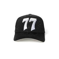 Casquette de baseball de luxe noire Baez Son of God, 5 panneaux, doublure satinée, broderie 3D personnalisée, logo OEM ODM G5 de haute qualité, NFC
