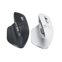 Souris sans fil MX Master 3S pour droitiers, pour ordinateur portable, avec 7 boutons et capteur optoélectronique