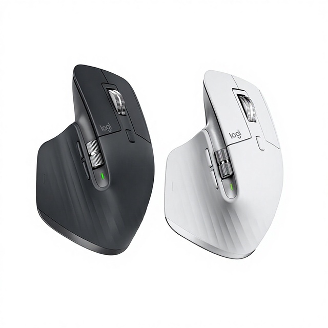 For MX Master 3S Wireless Mouse Right-Handed for Laptop with 7 Buttons and Opto-electronic Sensor