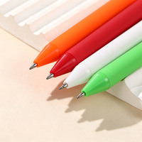 Stylo bille 1,0 mm style macaron le plus vendu, stylo neutre à action clic, couleur dopamine, stylo promotionnel pour signature