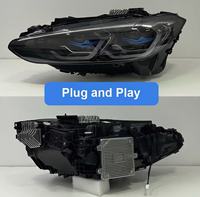 Phares LED RGB en gros pour BMW Série 4 G22 G23 G26 2021-2023 – Vente directe usine, ensemble de projecteurs DRL colorés (paire)