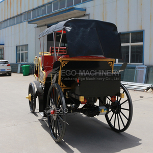 Charrettes à chevaux électriques vintage pour le tourisme, chariots de mariage, charrettes de promenade à chevaux Victoria à vendre - Product Image 6
