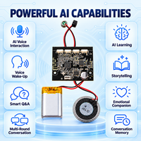 Assistant vocal IA PCBA avec WiFi BLE, double microphone, chat LLM, micrologiciel OTA et intégration de périphériques Plug-and-Play