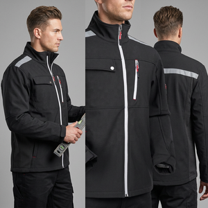 Veste en toile unisexe la plus populaire de la marque INSURE QUALITY STUFF - Couleurs vives, logo sur le devant, imperméable, antibactérienne, à capuche - Product Image 2