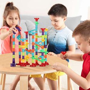 Bestseller Diy Puzzel Assemblage Doolhof Trackball Bouwsteen Marmeren <span class=keywords><strong>Run</strong></span> 3d Pijplijn Speelgoed Kinderen Educatief Blok Speelgoed - Product Image 5