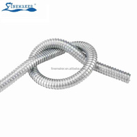 Conduit électrique flexible à verrouillage unique ID20mm en acier galvanisé Greenfield pour châssis intelligent IA