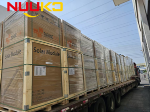 Monocrystalline PV znshine panel năng lượng mặt trời 540W 545W 550watt 560W 575Watt 585W 600 Watt p-loại perc Tấm pin mặt trời trong USA kho - Product Image 5