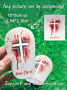 Espinilleras Pequeñas de Fútbol Profesionales Personalizadas por Sublimación para Adultos y Niños para Protección - Product Image 6