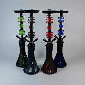 2管52厘米中型阿拉伯廉价水烟铁制金属婴儿水烟水烟管 - Product Image 6