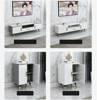 Ensemble de Meubles Modernes en Bois pour Salon : Meubles TV, Tables d'Appoint et Tables Basses