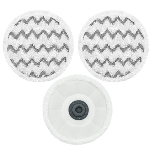 Chiffon de nettoyage rond compatible avec Bissell Spinwave 3897A 3712 3712W 1641112, réutilisable pour le nettoyage des sols - Product Image 3