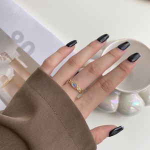 Dylam 5A Cubic Zirconia S925 <b>Silver</b> Open Eternity <b>Rings</b> Adjustable Dainty <b>Stacking</b> Promise Statement Engagement <b>Ring</b> - Product Image 4