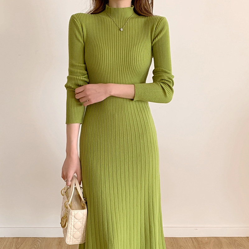 Wholesale Knitted Dresses - Elegant Sweater Dress for Women Wholesale Knitted Dresses - Elegant Sweater Dress for Women