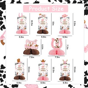 Decoraciones para Fiesta de 2.° Cumpleaños de Niños con Diseño de Coche de Carreras 'Two Fast Honeycomb Centerpieces', Artículos de Fiesta con Bandera a Cuadros 'Lets Go Racing' - Product Image 6