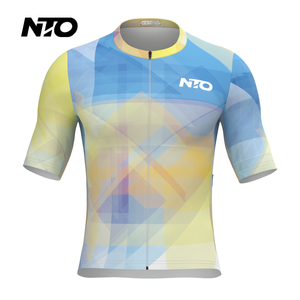 カスタムメンズサイクリングジャージセット 通気性速乾パッド入りロードバイクショーツ プロ仕様MTB自転車ウェアユニフォーム - Product Image 6