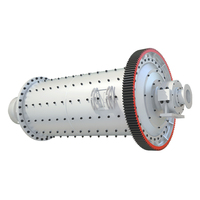 Broyeur à billes en céramique de haute qualité Zhongde avec moteur AC, boîte de vitesses, roulement et moteur pour le broyage du sable et du sable de silice, capacité de 110 t/h